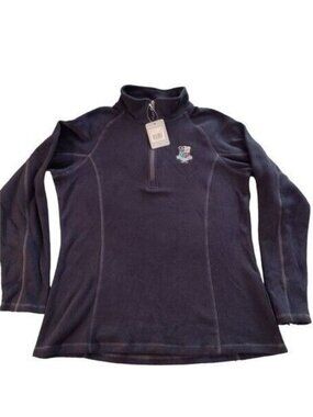 Trimark W-Bowlin Polyfleese Half Zip Long Sleve - Navy - M/M